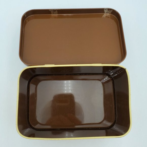 Pfaltzgraff Village Metal Recipe Card Holder Tin Box Cookie Candy Tea Tin - Picture 6 of 8